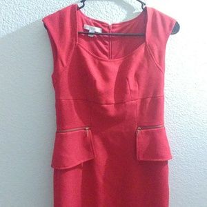Red London Times dress
